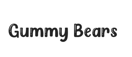 Gummy Bears Font